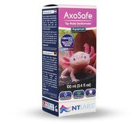 NT Labs AxoSafe For Axolotl Aquariums, Removes Chlorine, Halogens, Chloramine, Free From Aloe Vera, Aquarium Accessories for Axolotls (100ml)