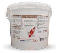 NT Labs Koi Care Mediclay, Pure High Calcium Montmorillonite Clay, Koi Pond Water Clarifier, Stimulates Koi Appetite, Controls buildup of fish waste and bacteria which cause ill health. 5kg