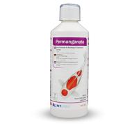 NT Labs Koi Care Permanganate Dip and Pond Treatment (500ml Treats 10,000L) | Liquid formula functions as a short dip bath or a whole pond treatment to target visible external parasite symptoms.