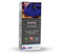 NT Labs Marine Anti-Parasite Disease Treatment (100ml) | Treats sugar-grain spots, white films, scratching & rubbing. Fish-only formula treats 440L over 12 days. Unsafe for reefs.