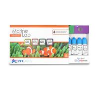 NT Labs Marine Lab Multi-Test Kit (Up to 155 Water Tests) | Tests 4 critical marine parameters: ammonia, nitrite, nitrate & pH. Highly accurate liquid drop test formula.