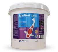 NT Labs Medikoi Health, Complete Feed For All Pond Fish, Ideal For Spring, Summer and Autumn Feeding, Contains Propolis, Maintains Immune System, Koi Fish Food (10 kg) (3 mm) (Junior)