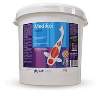 NT Labs Medikoi Health, Complete Feed For All Pond Fish, Ideal For Spring, Summer and Autumn Feeding, Contains Propolis, Maintains Immune System, Koi Fish Food (10 kg)(6 mm)(Standard)
