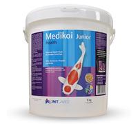 NT Labs Medikoi Health, Complete Feed For All Pond Fish, Ideal For Spring, Summer and Autumn Feeding, Contains Propolis, Maintains Immune System, Koi Fish Food (5 kg) (3 mm) (Junior)
