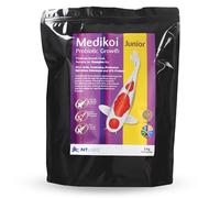 NT Labs Medikoi Probiotic Growth, Complete Feed For All Pond Fish, Ideal For Late Spring and Summer Feeding, High Protein Fish Feed, Maintains Immune System, Koi Fish Food (3 kg)(3 mm)