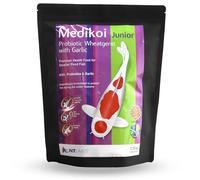 NT Labs Medikoi Probiotic Wheatgerm with Garlic, Feed For Pond Fish, For Winter Feeding, Rich in Probiotic Bacteria, Contains Garlic, Low Protein Feed, Maintains Immune System (Junior, 3mm) (1.75kg)