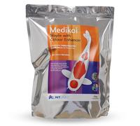 NT Labs Medikoi Staple with Colour Enhancer, Complete Feed For All Pond Fish, Ideal For Spring, Summer and Autumn Feeding, Enhances Colours of Pond Fish, Koi Fish Food (3kg)(6mm)