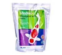 Nt Labs Medikoi Wheatgerm Garlic Pellet Fish Food Pond Koi Sturgeon 6mm 1.75Kg