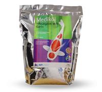 NT Labs Medikoi Wheatgerm With Garlic, Complete Feed For All Pond Fish, Ideal For Late Autumn, Winter & Early Spring Feeding, Maintains Immune System, Koi Fish Food (3kg, 6mm)