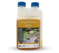 NT Labs Pond Barleyclear, Liquid Barley Straw, Natural Control of Green Algae and Blanket Weed in Ponds, Targets Green Water, Algae and Blanket Weed by Consuming Phosphates in Pond Water (250 ml)