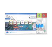 NT Labs Pond Lab Multi Test Kit (Up to 200 Tests) | All-in-One Pond Water Test Kit. Tests for Ammonia, Nitrite, Nitrate, pH, General Hardness (GH) & Carbonate Hardness (KH).