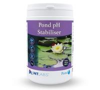 NT Labs Pond pH Stabiliser Water Hardness Powder (1kg Treats 6800L) | Replenishes essential carbonate hardness minerals to prevent sudden pH swings and crashes in low-mineral tap water.