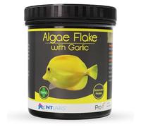NT Labs Pro-f Algae Flake With Garlic Marine Fish Food (30g) | Premium marine algae flakes enriched with garlic. Immune-support formula stimulates appetite in saltwater fish.