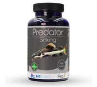 NT Labs Pro-f Predator Fast Sinking Fish Food Pellets (165g) | Nutritious high-protein fast-sinking pellets with krill & shrimp meal. Formulated for predatory monster aquarium fish.