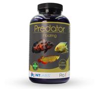 NT Labs Pro-f Predator Floating Fish Food 4.5mm Pellets (360g) | Highly nutritious high-protein floating pellets with krill meal. Formulated for surface-feeding monster aquarium fish.
