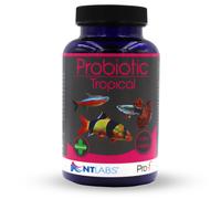 NT Labs Pro-f Probiotic Tropical Fish Food, Premium Granules for Freshwater Aquarium Fish, Slow & Fast Sinking, Spirulina, Low Waste Formula