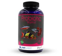 NT Labs Pro-f Probiotic Tropical Fish Food, Premium Granules for Freshwater Aquarium Fish, Slow & Fast Sinking, Spirulina, Low Waste Formula (360g)