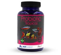 NT Labs Pro-f Probiotic Tropical Fish Food, Premium Granules for Freshwater Aquarium Fish, Slow & Fast Sinking, Spirulina, Low Waste Formula (120g)
