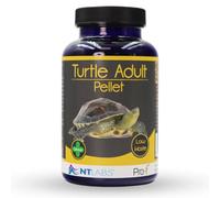 NT Labs Pro-f Turtle Adult Fast Sinking Food Pellets (120g) | Highly nutritious pellets with optimum protein levels for easy digestion. Supports healthy growth in adult turtles.