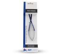 NT Labs ProCare Blue Stainless Steel Aquascaping Nano Scissors