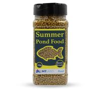 NT Labs Summer Pond Food, Complete Pond Food for Goldfish, Shubunkins and Orfe, Summer Pond Fish Feed, Rich in Spirulina to Enhance Fish Colouration, 190g