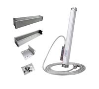NT-M-5um High Precision Milling Lathe Grinder Linear Glass Scale 450mm-1000mm TTL 5VDC Grating Ruler Sensor Displacement(500mm travel)