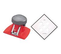NT Professional Mat Cutter,Red, 45 Degree Bevel Mat Board Cutter, 1 Cutter (MAT-45P), Aluminum Die-Cast Grip & Blades for Mat Board Cutter, 2-Blade/Pack, 1 Pack (BMC-45P)