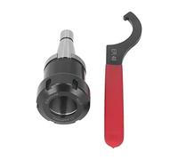 NT30 ER40 CNC Lathe Chuck Tool Holder, 40Cr Alloy Steel, M12 Drawbar, 0.003mm Accuracy - Vacuum Quenched for Resistance, High Concentricity, Ideal for CNC Milling &