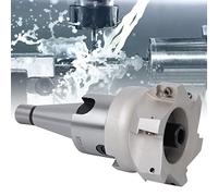 NT30 FMB27 Collet Chuck Holder, BAP400R-80-27-6 Flute Insert, 1604APMT | For Milling Machine, 80mm Face Mill Cutter Body, 10pcs Indexable Inserts, Industrial Metal Cutting Tool