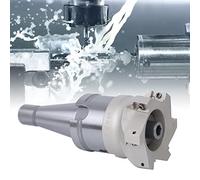 NT40 FMB27 Collet Chuck HolderBAP400R-80-27-6 Flute CutterAPMT1604 Inserts Milling CutterFace Mill CutterCollet Chuck HolderMilling Cutter HolderMilling (NT40-FMB27+80 cutter plate+1604APMT cutter (6)