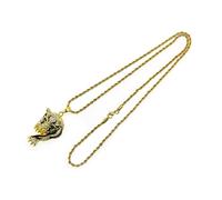 NTALJC 1 Pièce Collier pendentif de tête de tigre collier de fruits chaîne de femmes collier femme bijoux femme Dé