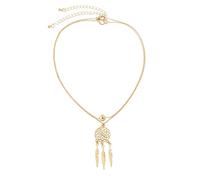 NTALJC 1 Set Double Layer Retro Necklace with Elegant Tassel Jewelry Weddings Birthdays Anniversaries and Holidays Present for Women