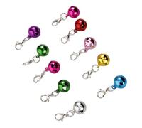 NTALJC 10pcs Crafted Pet Collar Bells Pet Cat Dog Collar Accessories for Training Safety and Festive Decor Lightweight Practical Bells