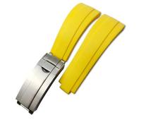NTALJC 19mm 20mm 21mm Rubber Watch band for Yacht Master GMT Strap OYSTERFLEX DEEPSEA Silicone Watchband Tools