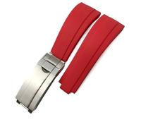 NTALJC 19mm 20mm 21mm Rubber Watch band for Yacht Master GMT Strap OYSTERFLEX DEEPSEA Silicone Watchband Tools