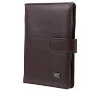 NTALJC 1pc Unisex PU Leather Travel Passport Holder Cover Compact Document Pouch & Credit Card Holder Ideal for Safe Travel Secure Card Wrap Case & Accessories Bag