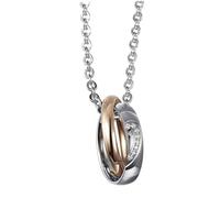 NTALJC 1Pièce Couple Pendentif de Saint de Cou Délicats et Élégants Parfait pour Amour et Sentiments