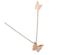NTALJC 1Pièce Inoxydable pour Femme Clavicule et Pendentif Unique pour Toutes Occasions