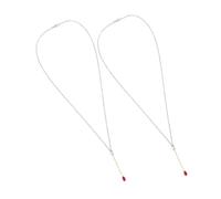 NTALJC 2 Pièces Collier à Pendentif Assti Bijoux De Mode Bijoux à La Mode Collier D'amitié Nouveauté Pendentif Alliage De Zinc