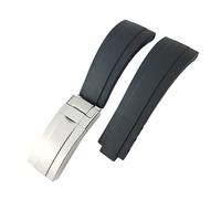 NTALJC 20mm 21mm Rubber Watchband For GMT OYSTERFLEX Daytona Submariner DEEPSEA Waterproof Strap