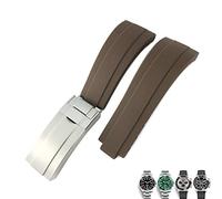 NTALJC 20mm 21mm Rubber Watchband For GMT OYSTERFLEX Daytona Submariner DEEPSEA Waterproof Strap