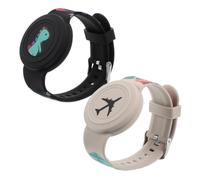 NTALJC 2pcs Silicone Holder for Boys and Girls Replacement Bracelet Simple Tracer Cover Comfortable Breathable and Easy to Carry