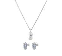 NTALJC 925 set for women - rocket pendant necklace earrings set, for her girlfriend wife girl valentine's day anniversary birthday mother's day jewelry