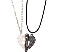 NTALJC 925 SterlingHug For Women And Men, Hugged Dog Necklace, Mom And Child Hug, Hug Angel Wings Pendant, Two Hands Hugs And Kisses Necklace, Hugging For Women