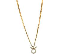 NTALJC 925 SterlingTwelve Constellations Zircon Women en Dainty Clavicle Chain Shiny Cz Constellations Guardian Choker Party Jewelry Gift