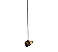 NTALJC avec pendentif en pierre naturelle - Longueur réglable - Avec accents de gourde en pierre naturelle - Pour fêtes