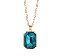 NTALJC avec pendentif géométrique - Décation élégante pour femme - Artisanat en alliage robuste avec des motifs en oxyde de zirconium