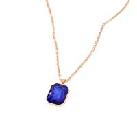 NTALJC avec pendentif géométrique - Décation élégante pour femme - Artisanat en alliage robuste avec des motifs en oxyde de zirconium