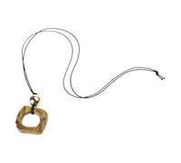 NTALJC avec pendentif tribal rond en résine et nylon pour les jeunes créateurs de tendances