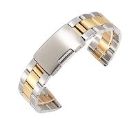 NTALJC Band Steel Solid Band Three Beaded Men's and Women's Strap Watches with Accessories 18/20/22/24/26/28/30mm